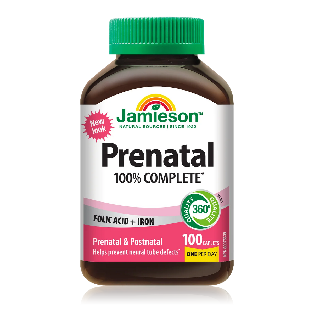 100% Complete Prenatal Multivitamin