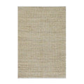 Miryana Cotton and Jute Handloom Area Rug or Throw Rug, Natural