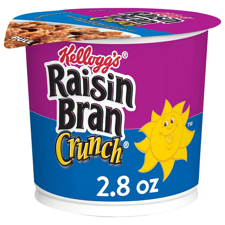 Kellogg S Raisin Bran Crunch Original Cold Breakfast Cereal 2.8 Oz