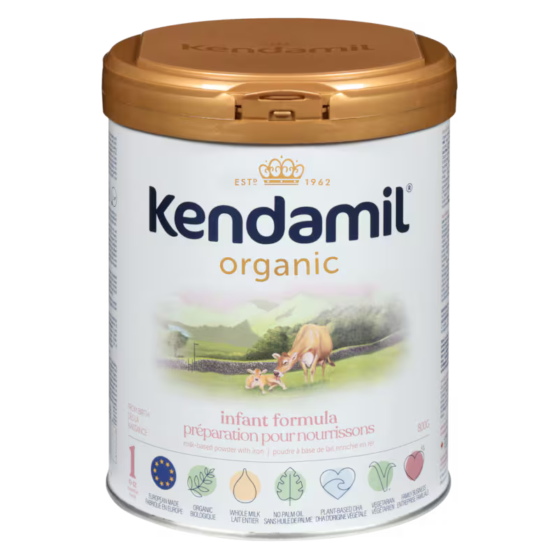 Kendamil Organic Whole Milk Baby Formula Powder, 800 g