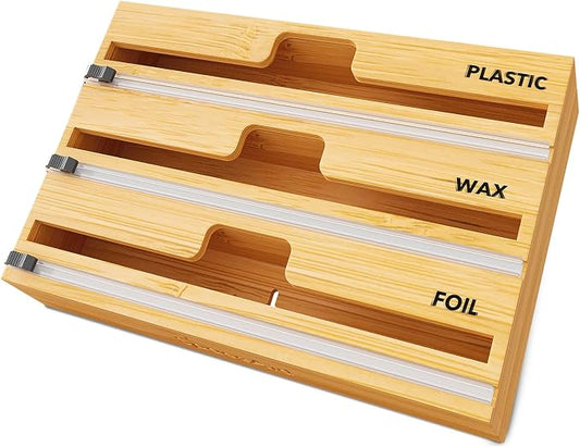 Kitchen Plastic & Wrap Organizer
