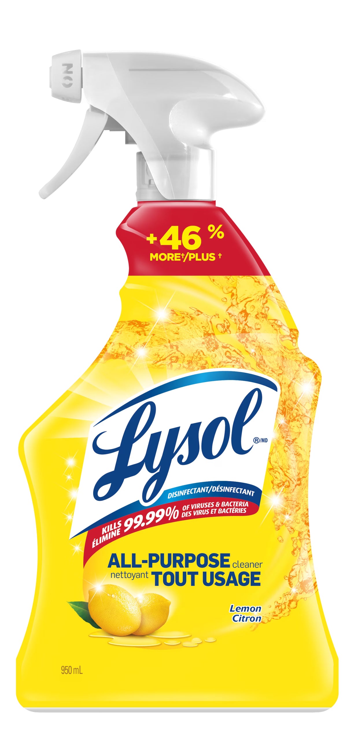 LYSOL ALL PURPOSE CLEANER TRIGGER - Lemon 950 mL