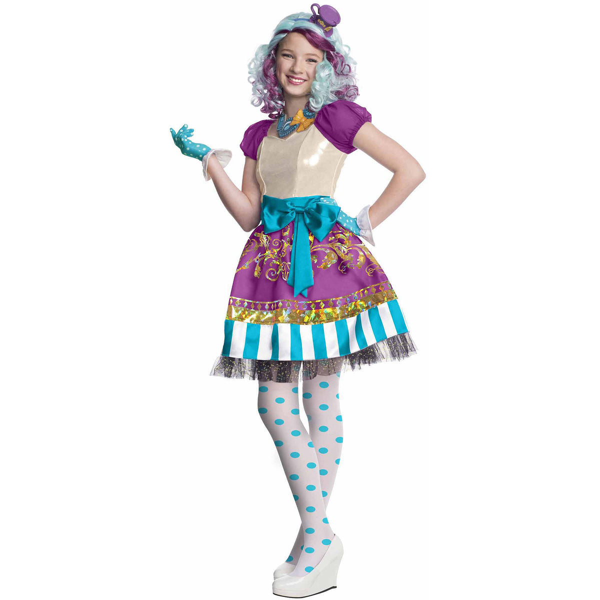 Ever After High "Madeline" Girls Dress Halloween Costume