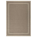 Sonoma Goods for Life® Basket Weave Indoor / Outdoor Area or Throw Rug, Natural Border