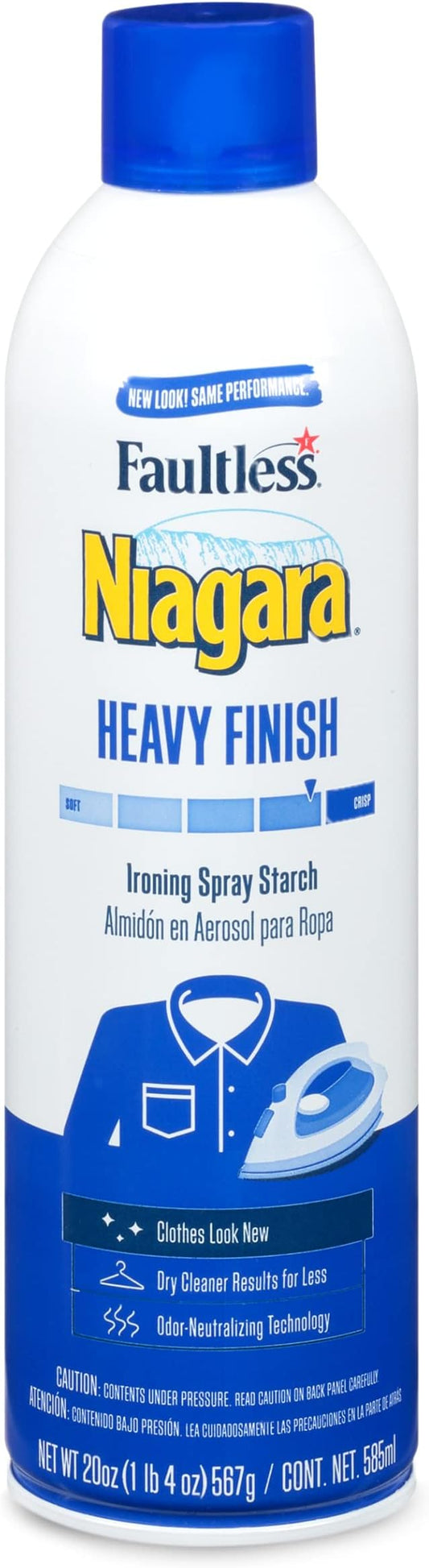 Niagara Spray Starch Plus Heavy 20oz