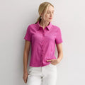 Women's Nine West Collared Textured Knit Top