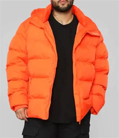 FG Bubble Jacket - Orange