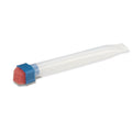 Officemate Pencil Style Moistener with Wedge Sponge - Clear Blue Red