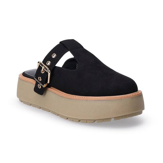 SO® Olav Platform Women's Slip-on Clogs (Size 9)