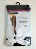 Wonderland™ Costumes OPAQUE THIGH HIGHS with Satin Bow (1 Size Woman) - NIP