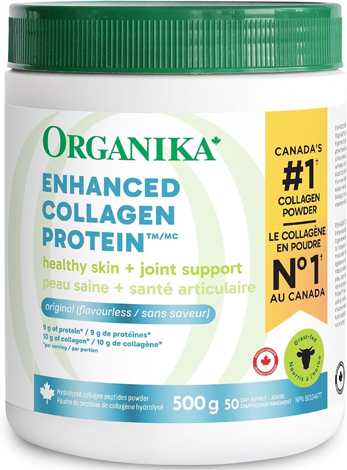 Organika Enhanced Collagen Peptides Powder, 500g