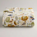 The Big One Birds Bird Print Plush Fleece Throw Blanket