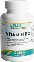 Paris Natural Foods Vitamin B2 120Tablets