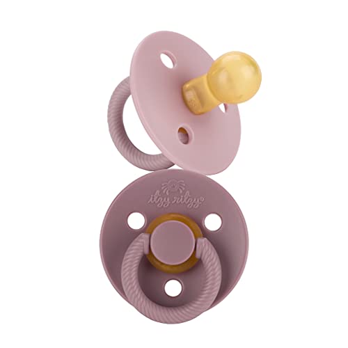 New Itzy Ritzy Itzy Soother Rubber Pacifier (Orchid & Lilac)