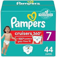 Pampers Diapers - Cruisers 360° - Size 7 (44 count