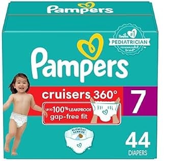 Pampers Diapers - Cruisers 360° - Size 7 (44 count