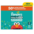 Pampers Baby Dry Ultra Diapers, Size 3