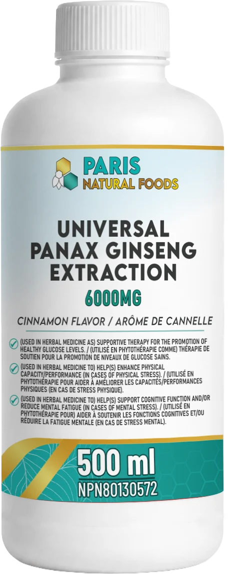 Paris Natural Foods Universal Panax Ginseng Extraction 500ml