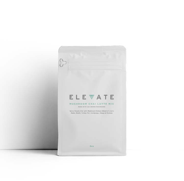Elevate Mushroom Chai Latte Mix 8oz