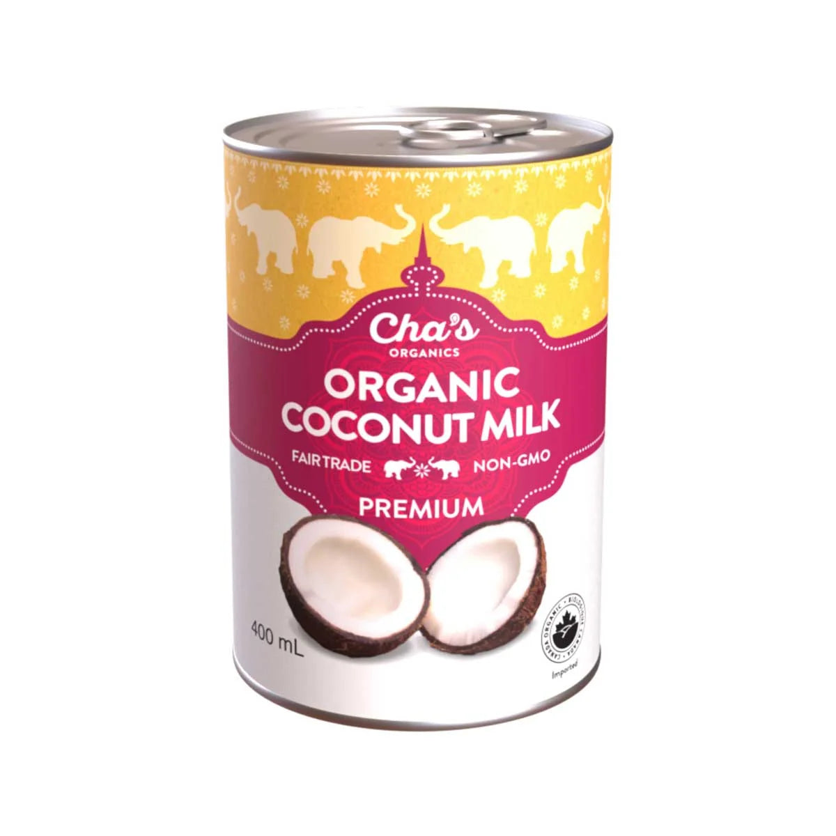 Cha's Organic Coconut Milk 405ml