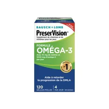 Bausch + Lomb Preservision Omega-3 Formula