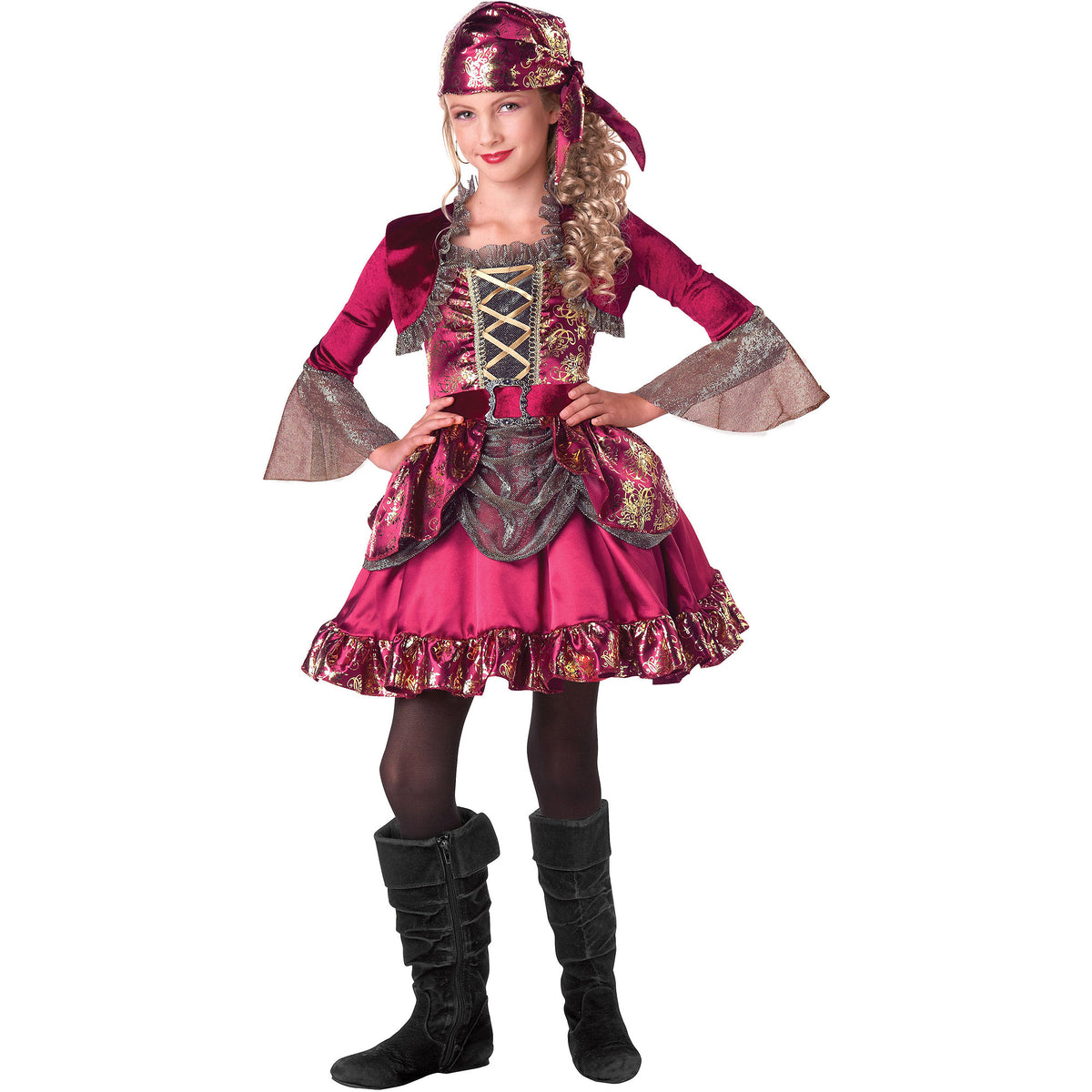 Pretty Pirate Girls Halloween Costume