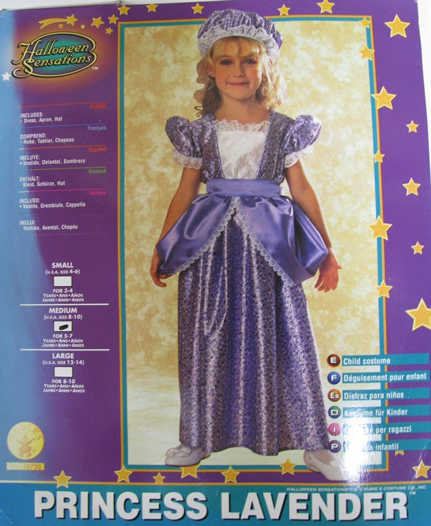 Rubie's Girls 'Princess Lavender' Child Costume, Lavender, M
