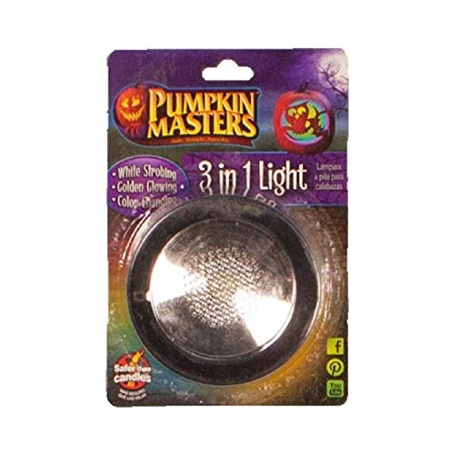 Pumpkin Masters 3 in 1 Light 1 Ea