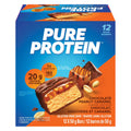 Pure Protein Chocolate Peanut Caramel Protein Bars, 12 bars