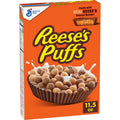 REESE S PUFFS Breakfast Cereal Chocolatey Peanut Butter Cereal 11.5 Oz