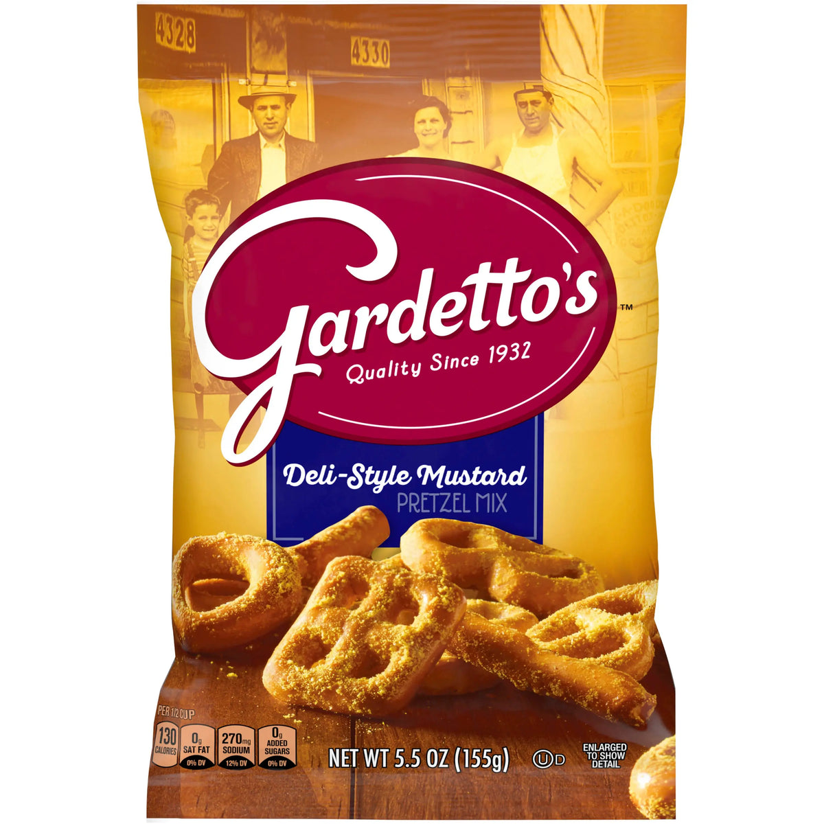 Gardetto's Deli Style Mustard Pretzel Mix