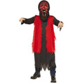 Red Horror Robe Child Halloween Costume