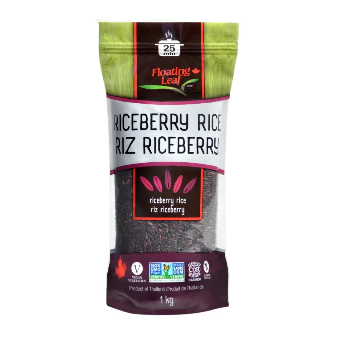 Floating Leaf Riceberry Rice 1kg