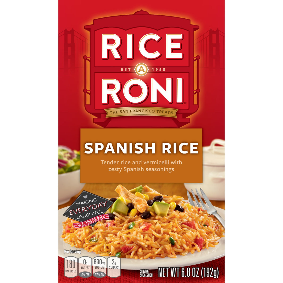 Rice-a-Roni Rice Spanish Flavor 6.8 Oz