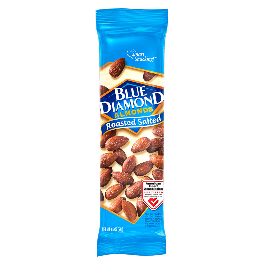 Blue Diamond Roasted Salted Almonds 1.5 Oz