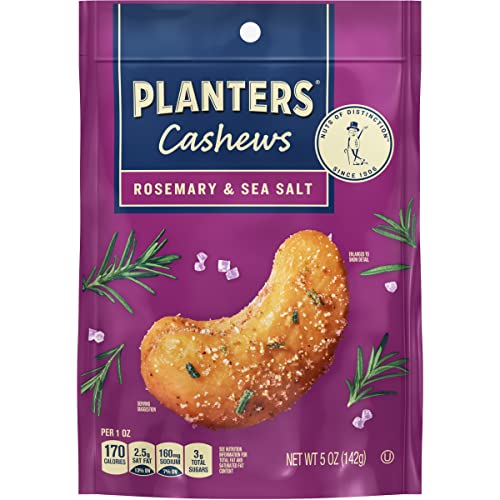 Planters, Rosemary and Sea Salt Cashews, 5 Oz
