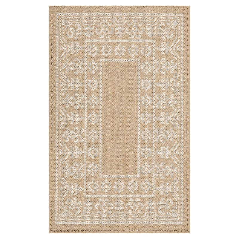 Sonoma Goods for Life® Border Indoor/Outdoor Area Rug (4X6 Ft)