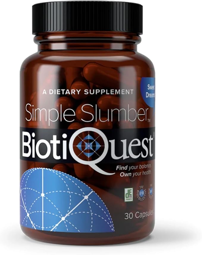 BiotiQuest Simple Slumber Probiotics | 18 Billion CFU | 30 Servings