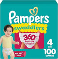 Pampers Diapers - Swaddlers 360° - Size 4
