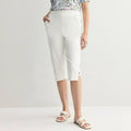 Petite Croft & Barrow® Classic Pull-on Skimmer Pants