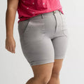 Mid-Rise Bermuda Shorts (Plus)