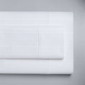 Simply Vera Vera Wang Pima Cotton 600 Thread Count Split King Sheet Set, White Stripe