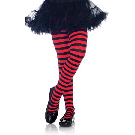 Halloween Striped Black/red M