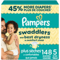 Pampers Swaddlers Diapers, Size 5 (148 couches)
