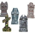 Halloween Tombstones Outdoor Decorations, 3-Pack Foam