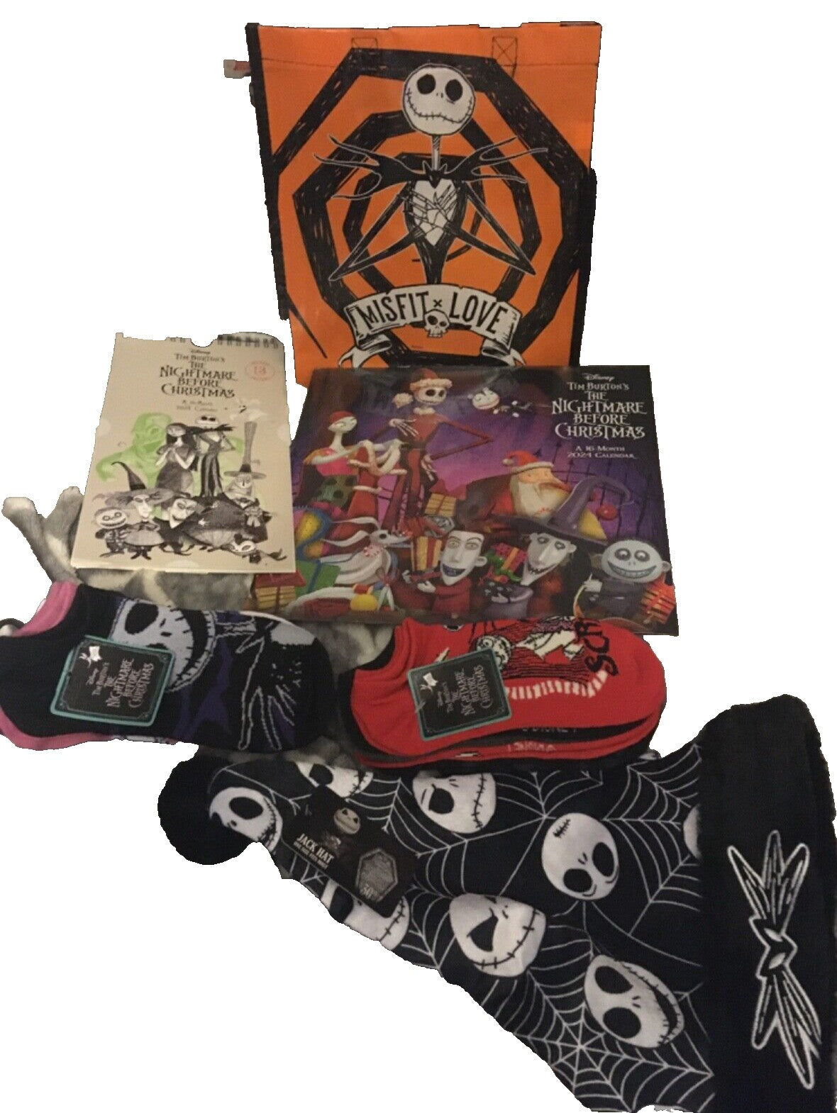 Disney the Nightmare Before Christmas "Misfit Love" Trick-or-Treat Bag