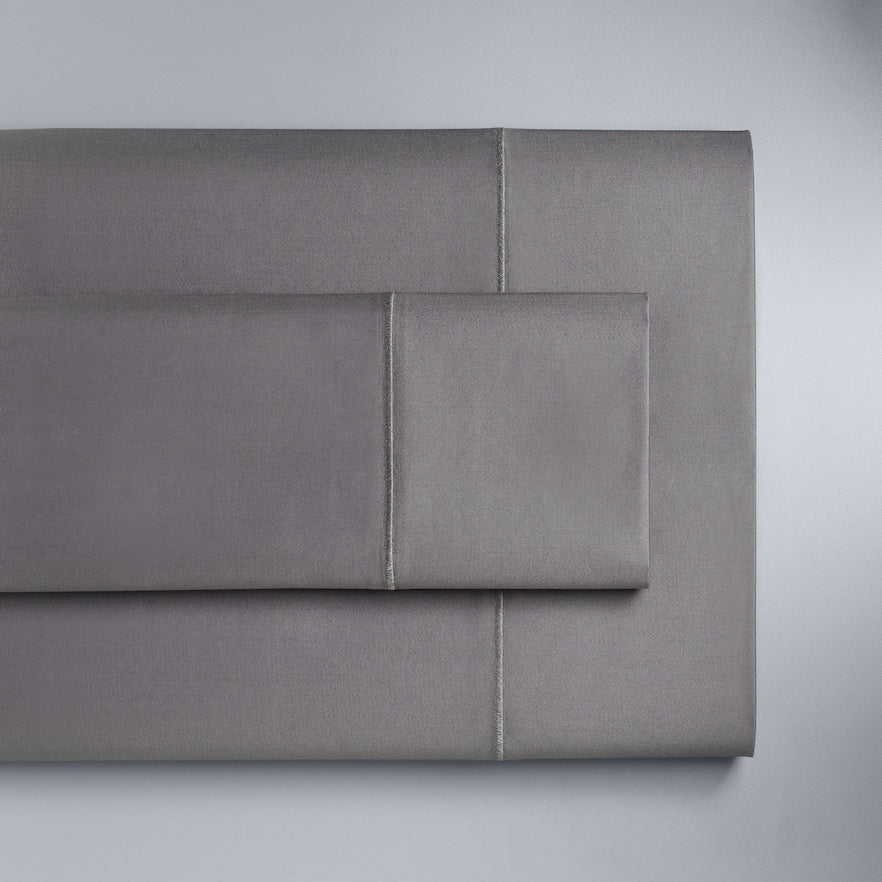 Simply Vera Vera Wang Pima Cotton 600 Thread Count Sheet Set with Pillowcases, Silver