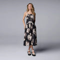 Women's Simply Vera Vera Wang Drop Waist MIDI Dress