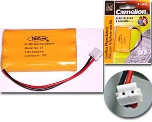 WELLSON 27 Tel 3/AAA NiMH 3.6V 800mAh ATT-pin