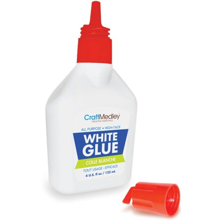 Craft Medley All Purpose White Glue W/Hanger Top - 4oz